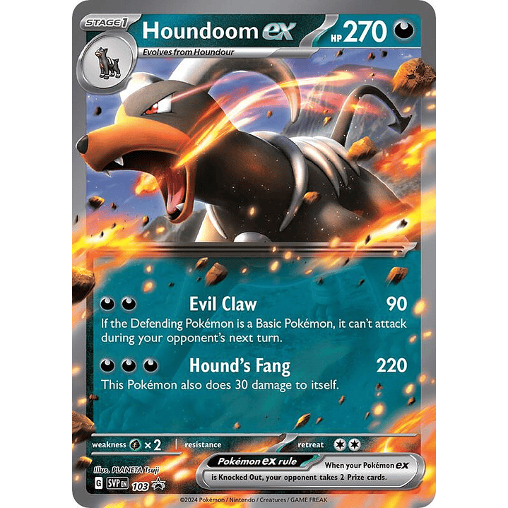 Houndoom ex #103 1