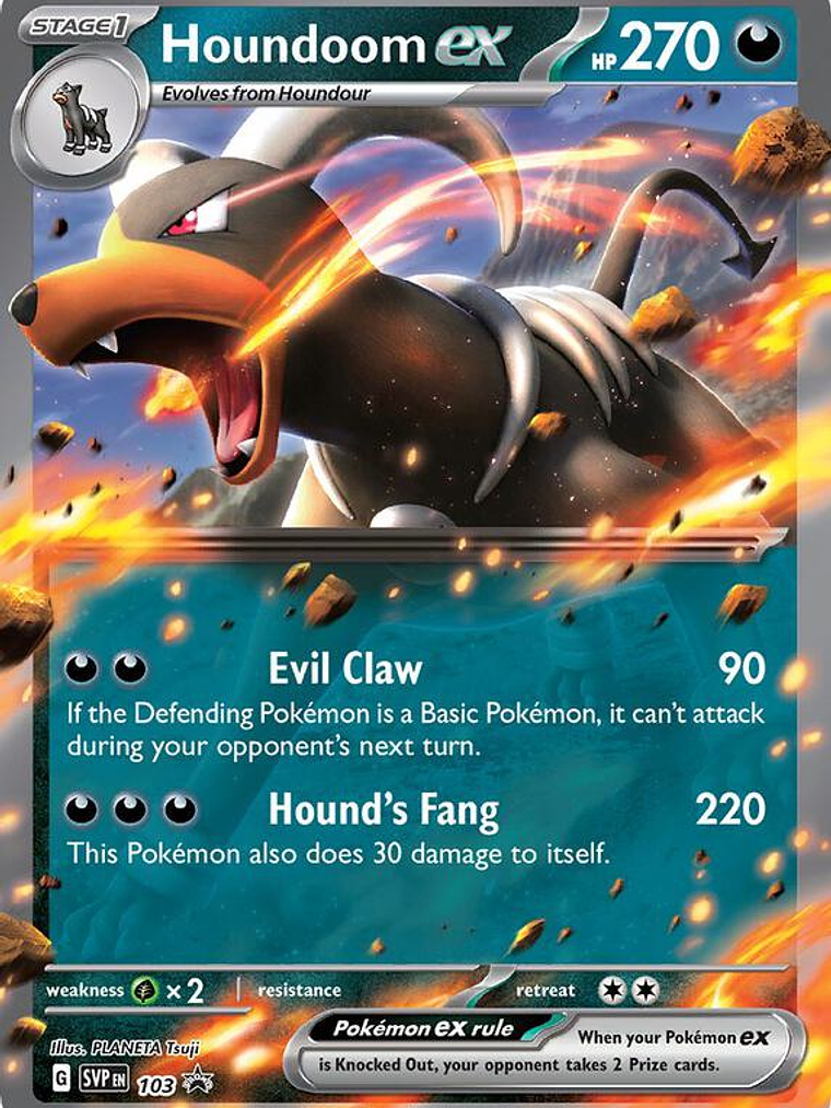 Houndoom ex #103 1