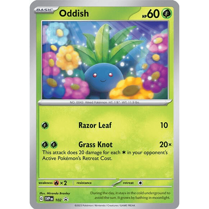 Oddish #102 1