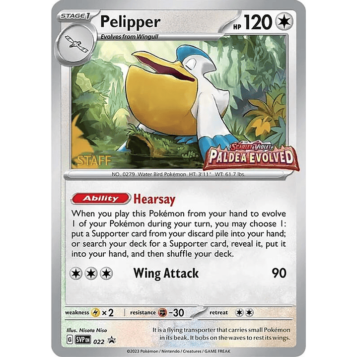 Pelipper #022 1