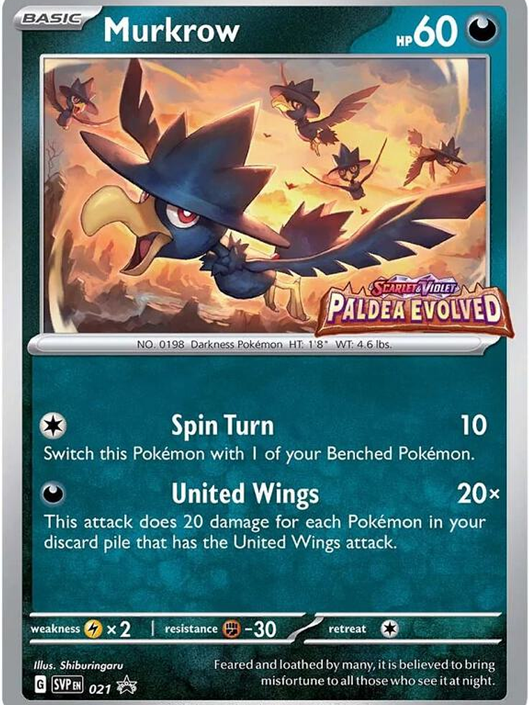 Murkrow #021 1