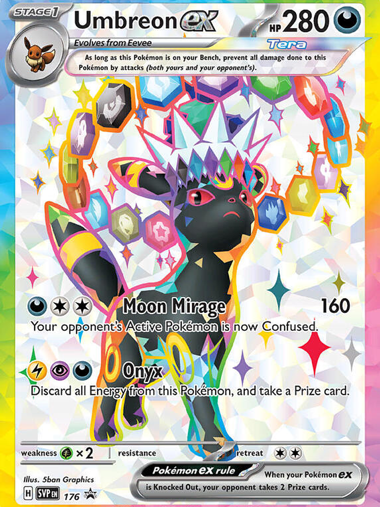 Umbreon ex #176 1