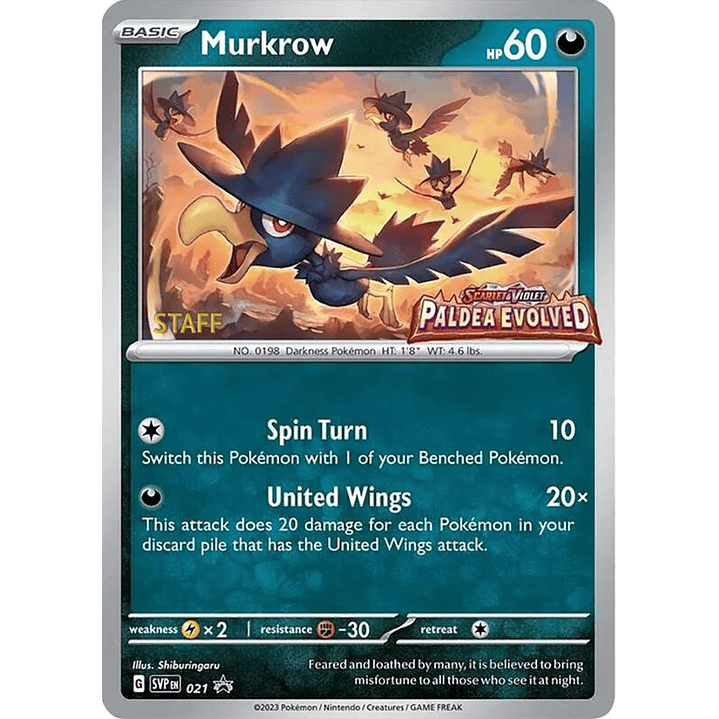 Murkrow #021 1