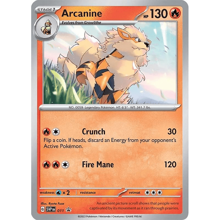 Arcanine #011 1