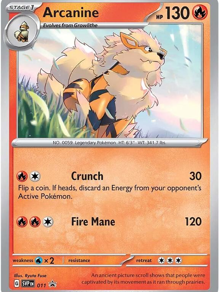Arcanine #011 1