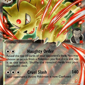 Team Rocket's Persian ex #218