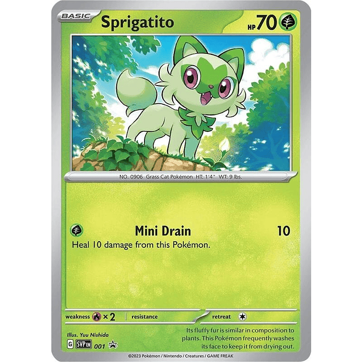 Sprigatito #001 1
