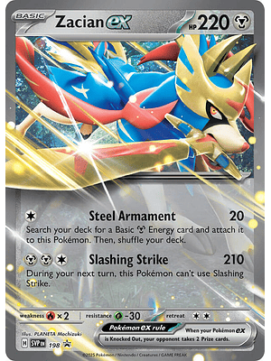 Zacian ex #198