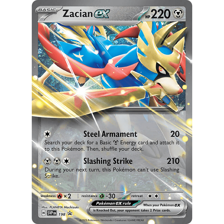 Zacian ex #198 1