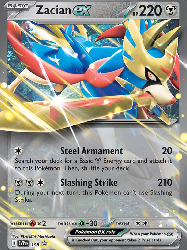 Zacian ex #198 1