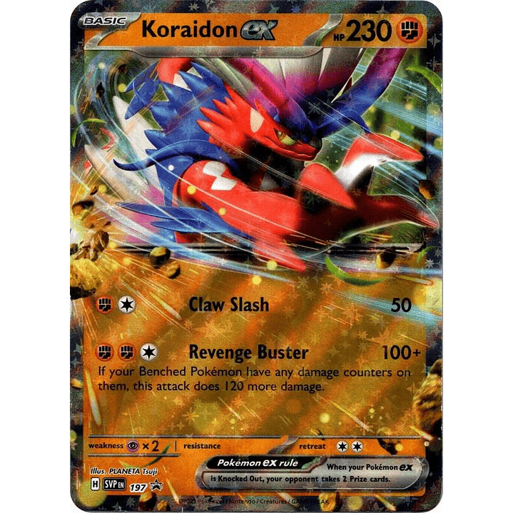Koraidon ex #197 1