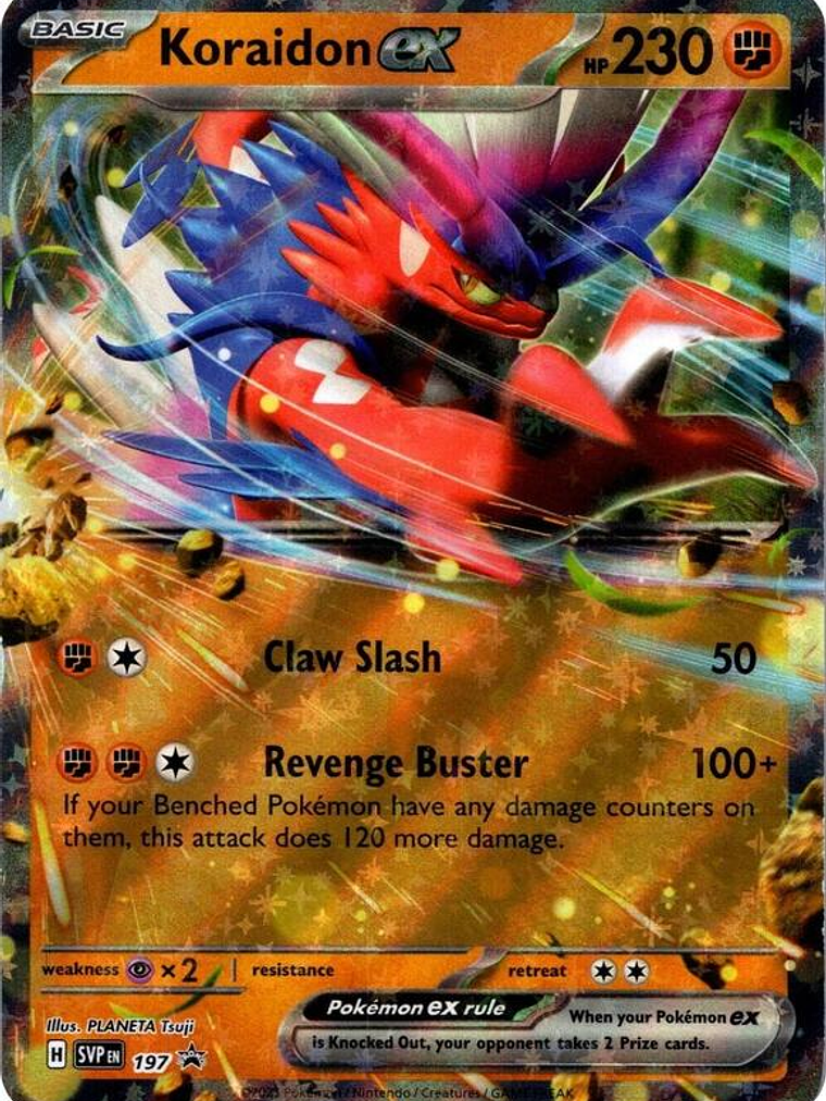 Koraidon ex #197 1