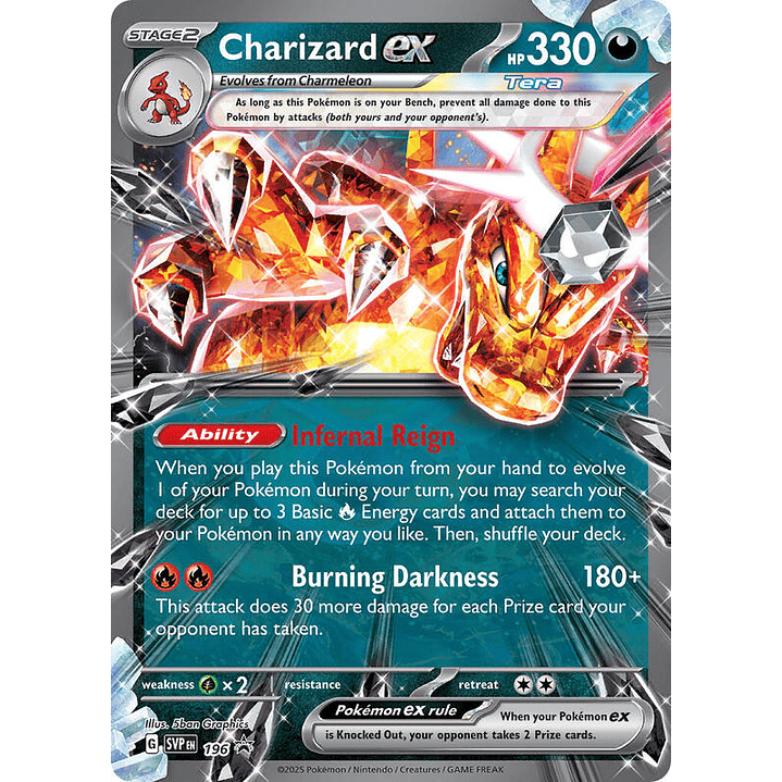 Charizard EX #196 1