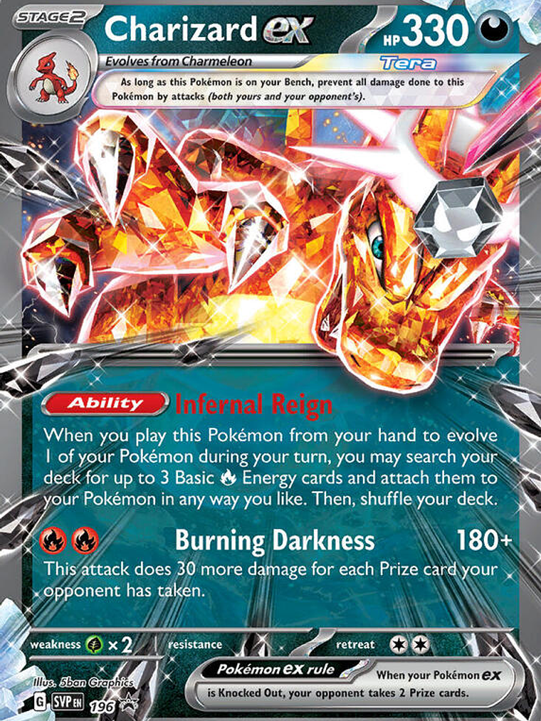 Charizard EX #196 1