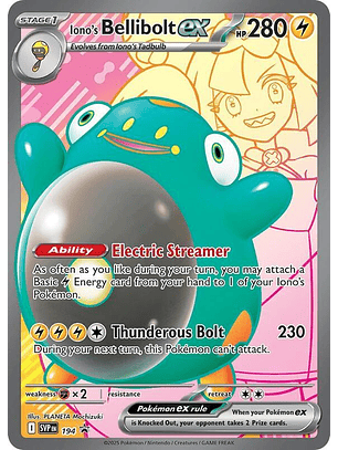 Iono's Bellibolt ex #194