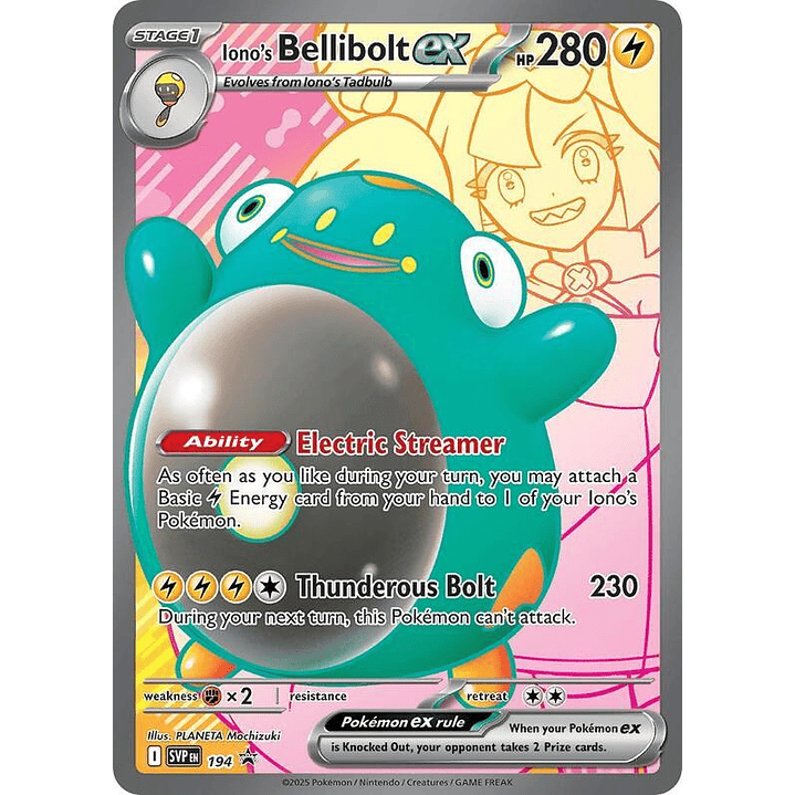 Iono's Bellibolt ex #194 1