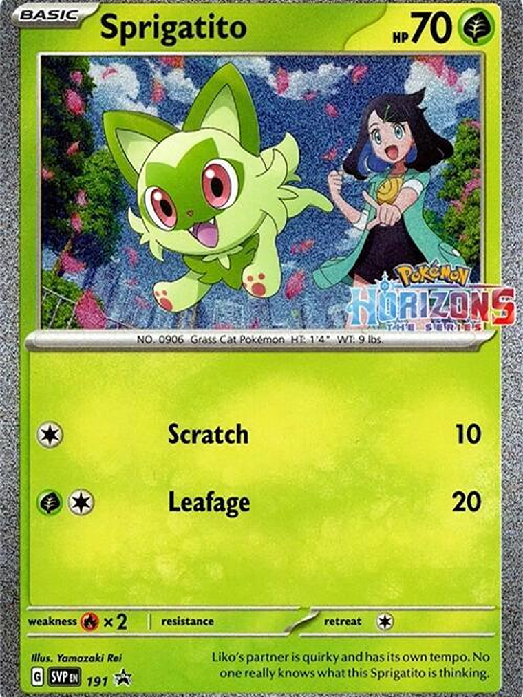 Sprigatito #191 1