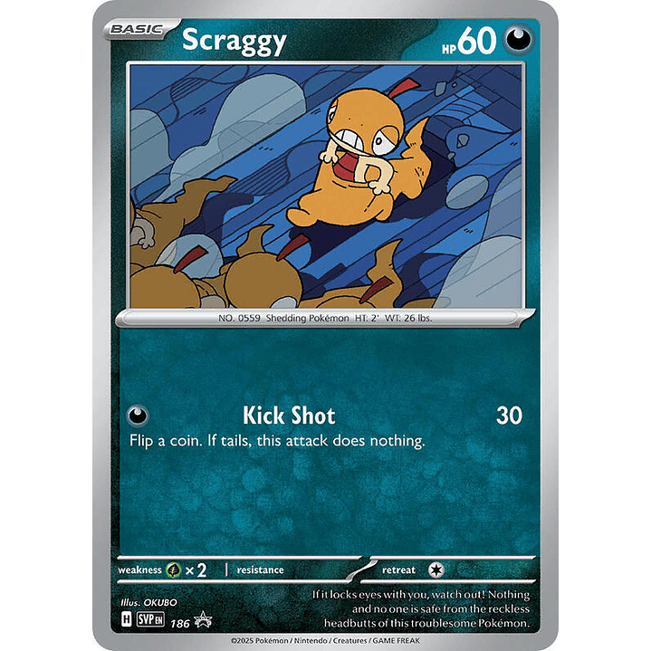 Scraggy #186 1