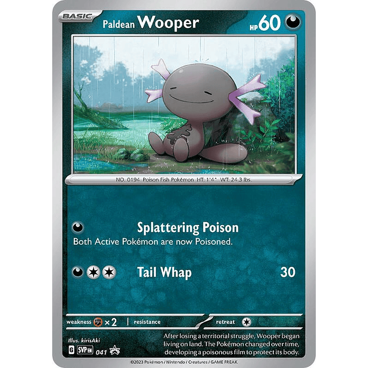 Paldean Wooper #041 1