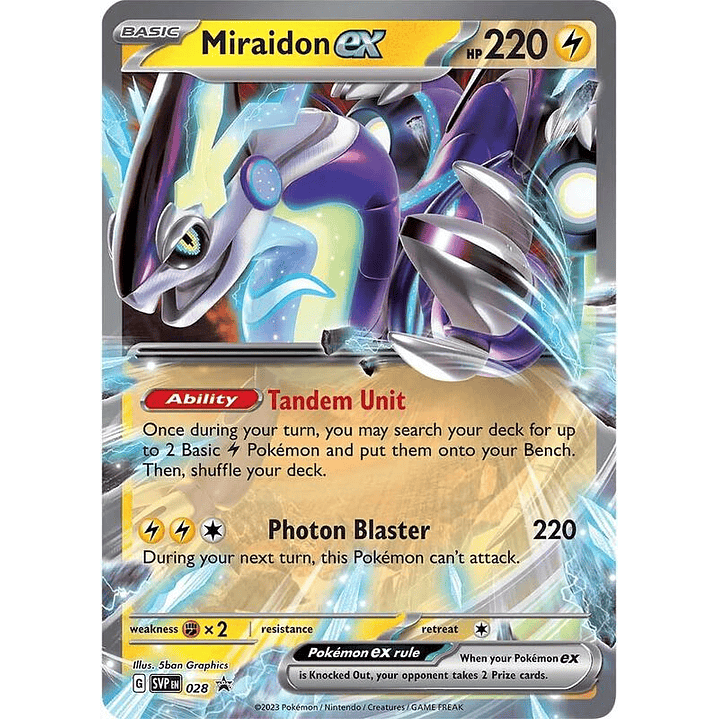 Miraidon ex #028 1
