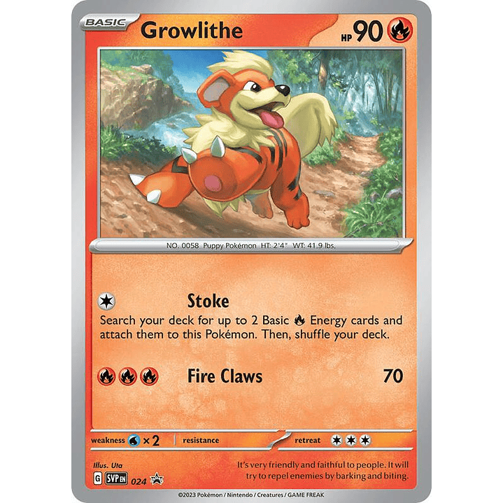 Growlithe #024 1