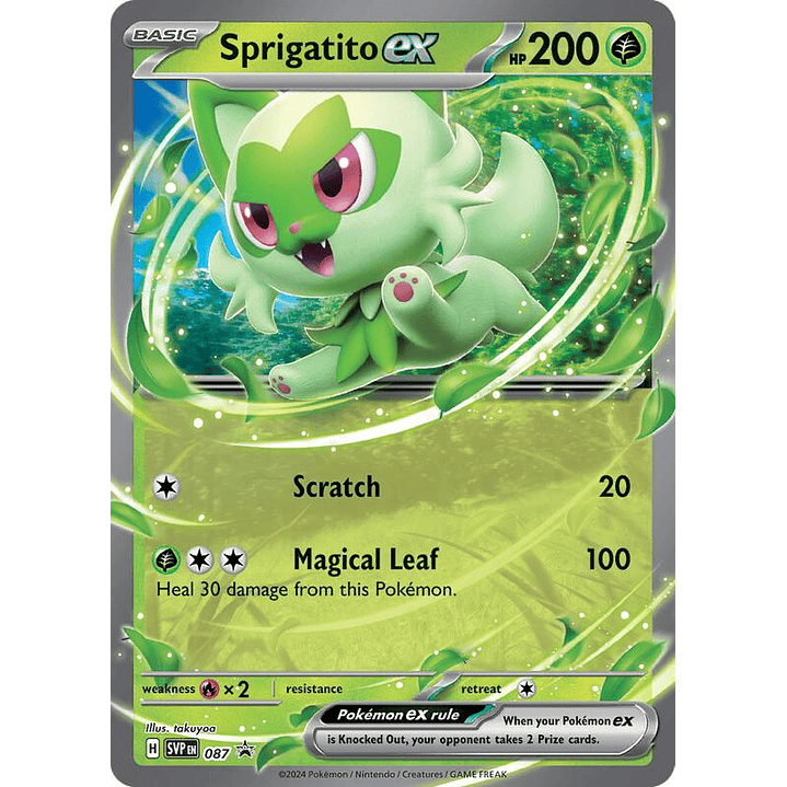 Sprigatito ex #087 1