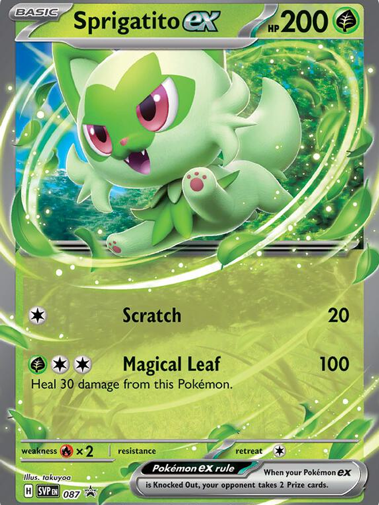 Sprigatito ex #087 1