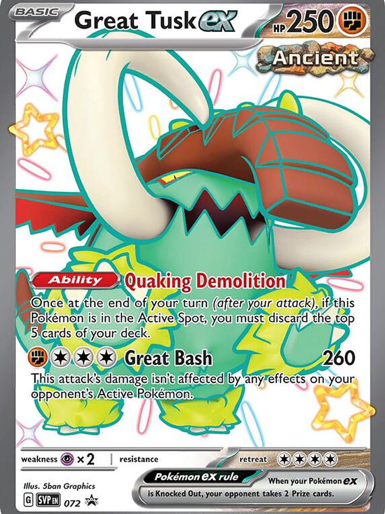 Great Tusk ex #072 1
