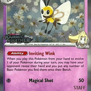 Lillie's Ribombee (Prerelease) [Staff] #183