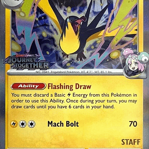 Iono's Kilowattrel (Prerelease) [Staff] #182