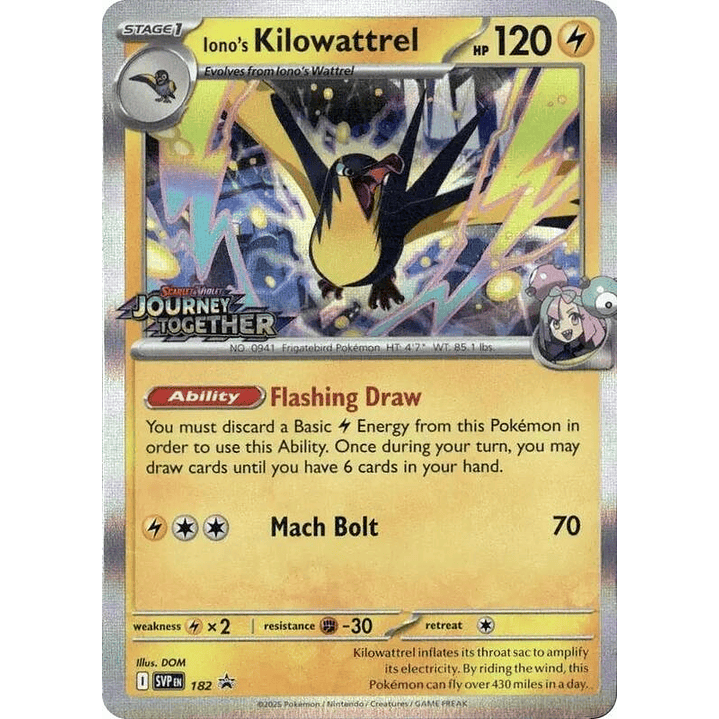 Iono's Kilowattrel #182 1