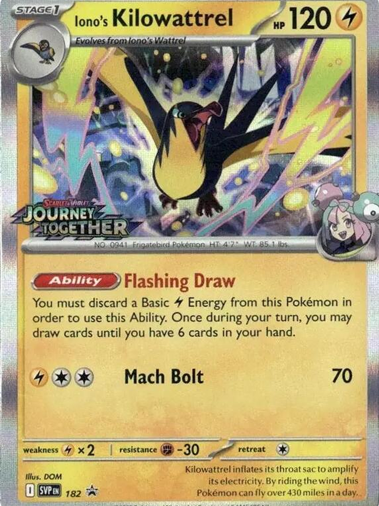 Iono's Kilowattrel #182 1