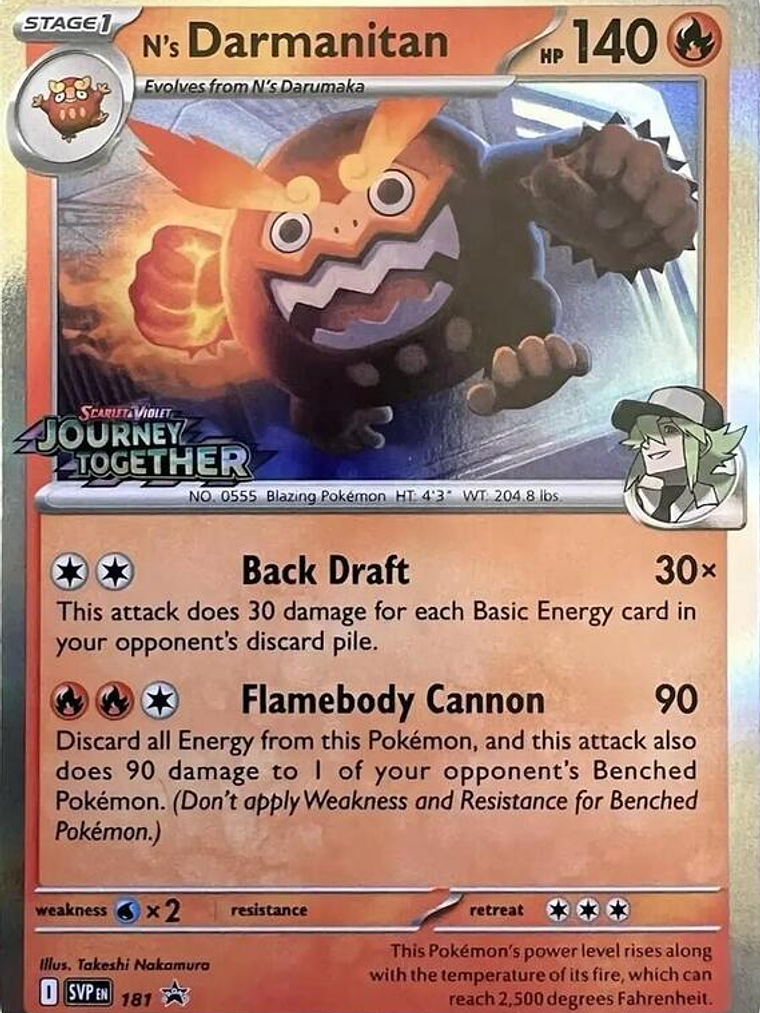 N's Darmanitan #181 1