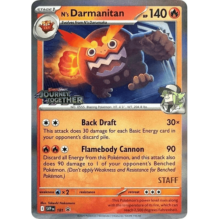 N's Darmanitan #181 1