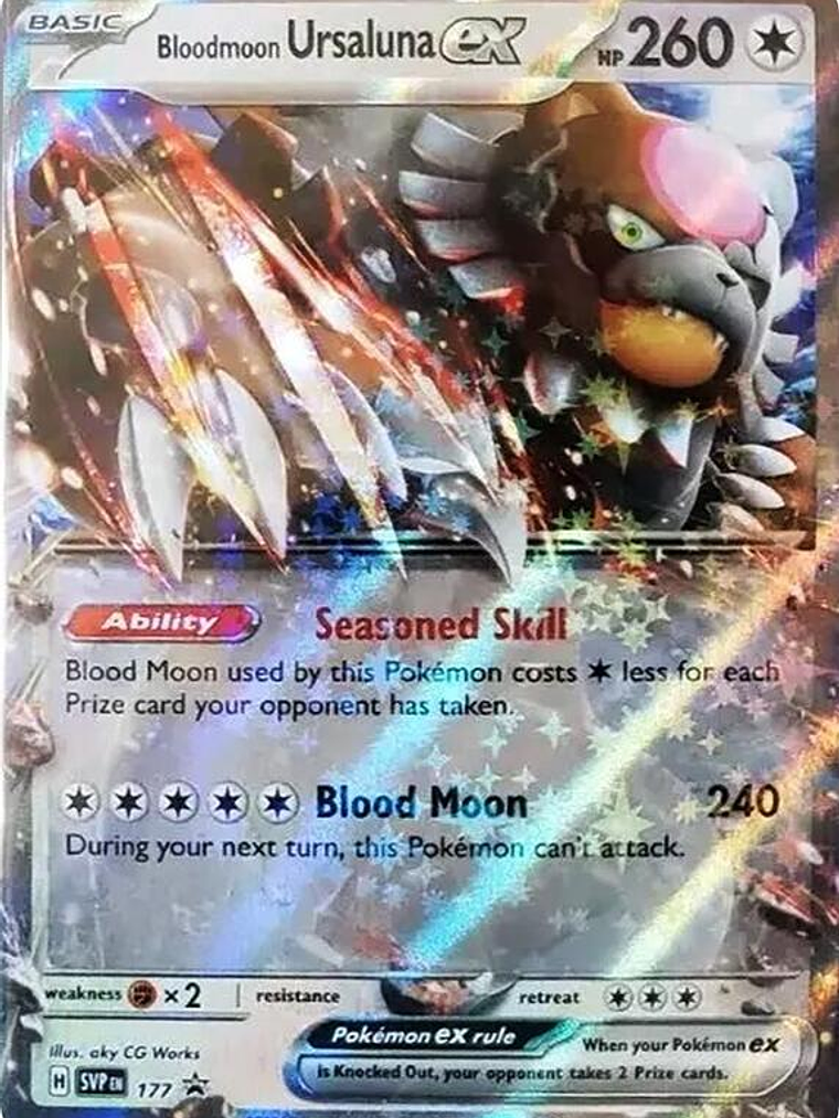 Bloodmoon Ursaluna ex #177 1