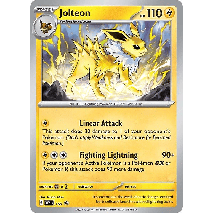 Jolteon #169 1