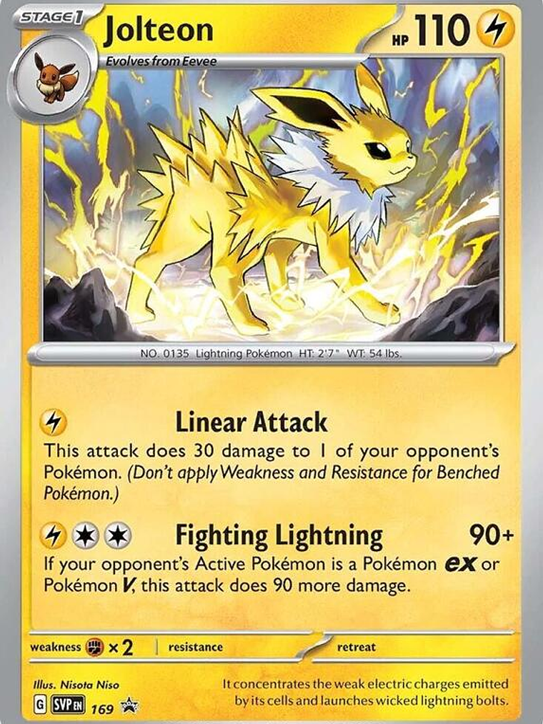 Jolteon #169 1