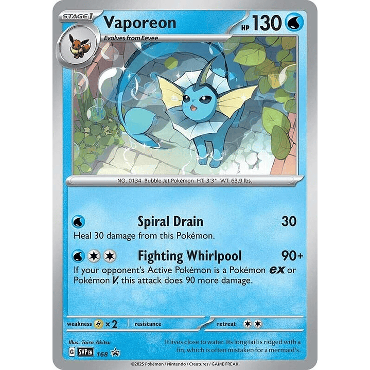 Vaporeon #168 1
