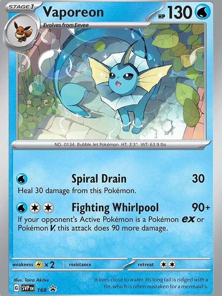 Vaporeon #168 1