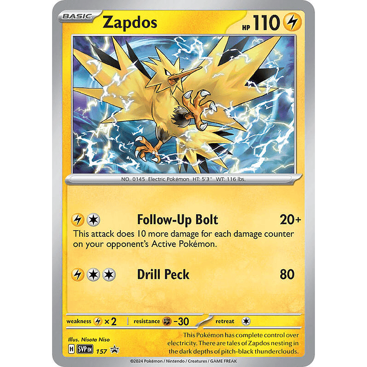 Zapdos #157 1