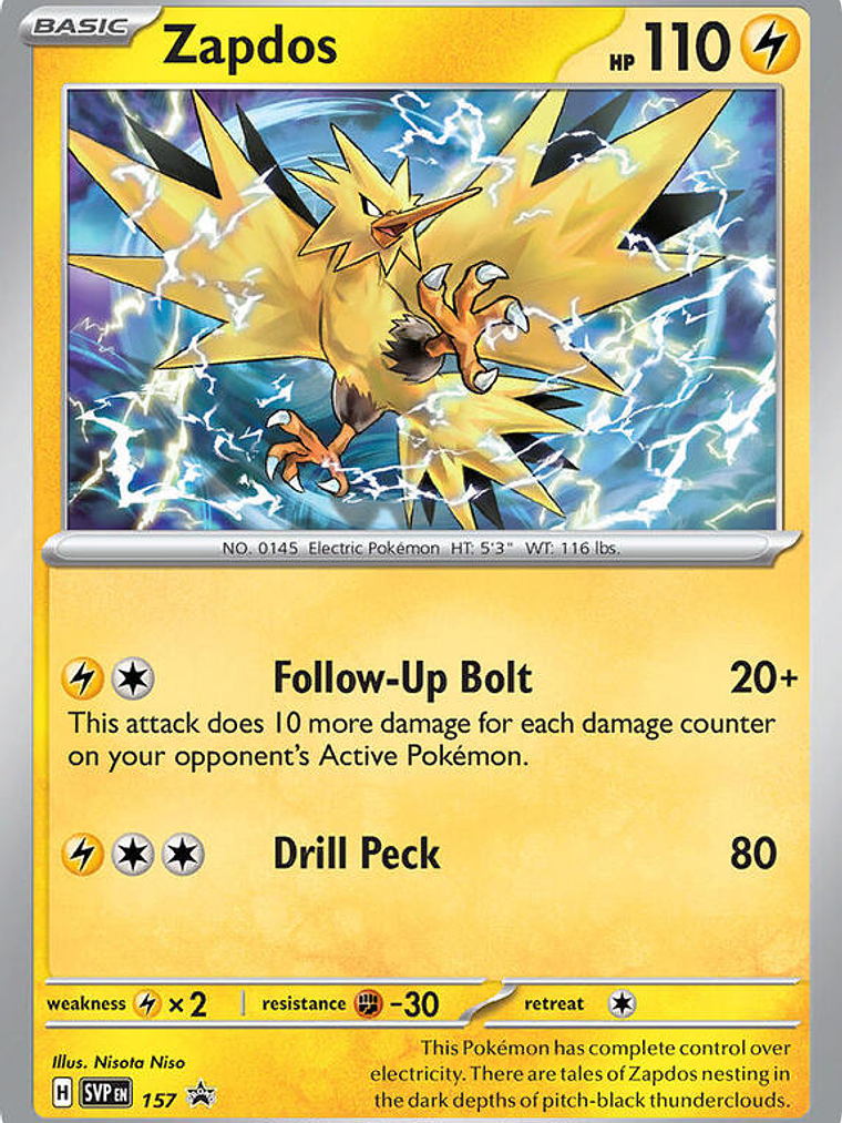Zapdos #157 1