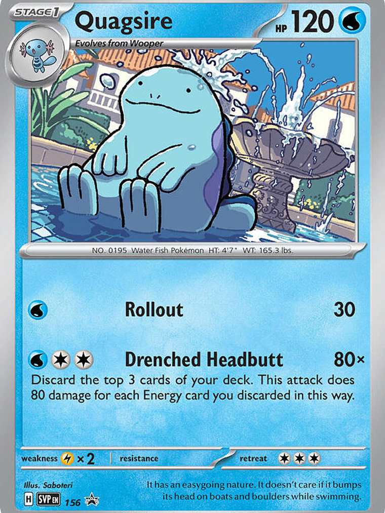 Quagsire #156 1