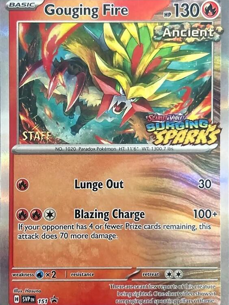 Gouging Fire #151 1