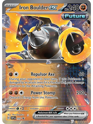 Iron Boulder ex #147