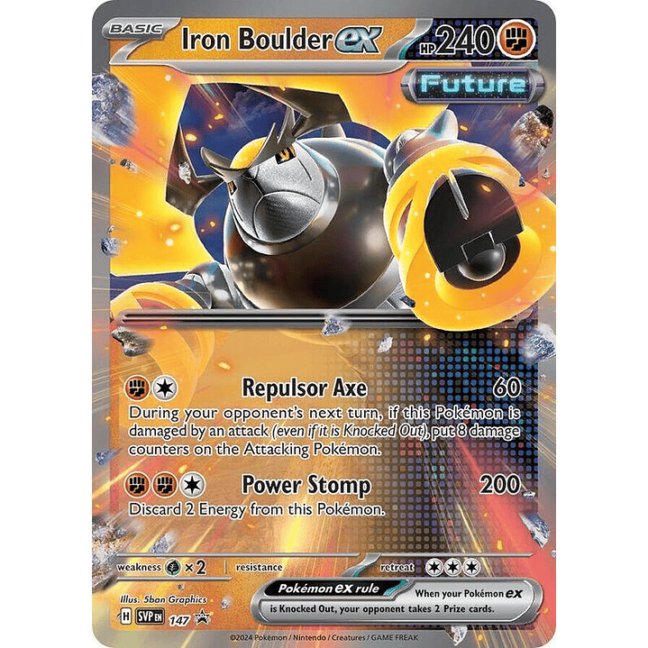 Iron Boulder ex #147 1