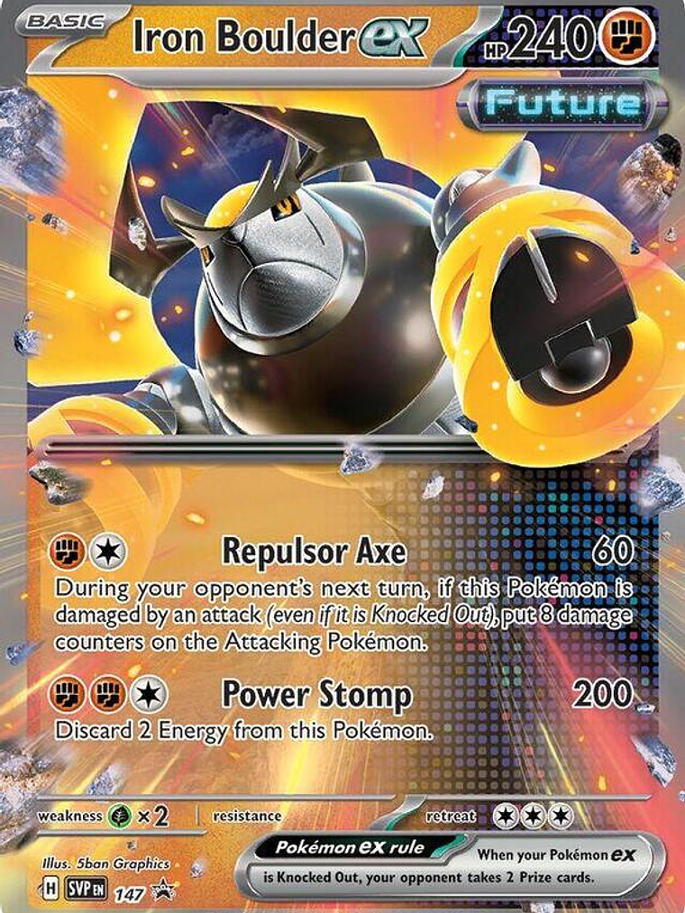 Iron Boulder ex #147 1