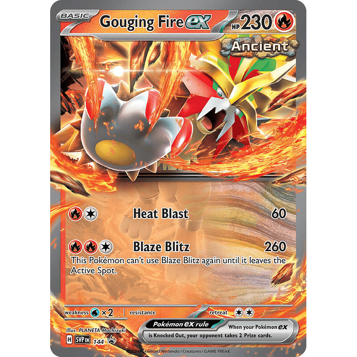 Gouging Fire ex #144 1