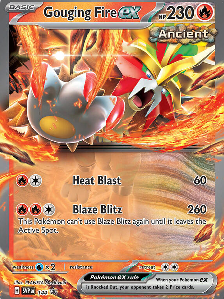 Gouging Fire ex #144 1