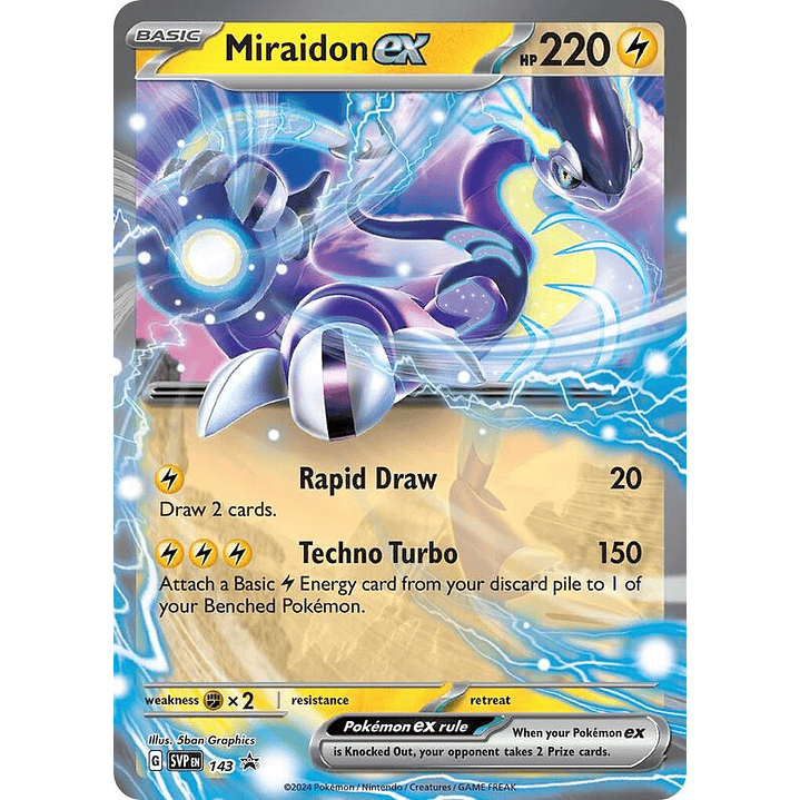 Miraidon ex #143 1