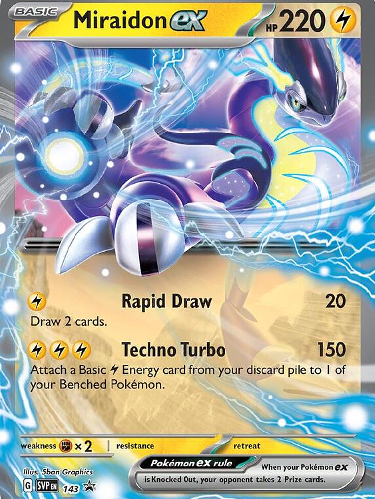 Miraidon ex #143 1